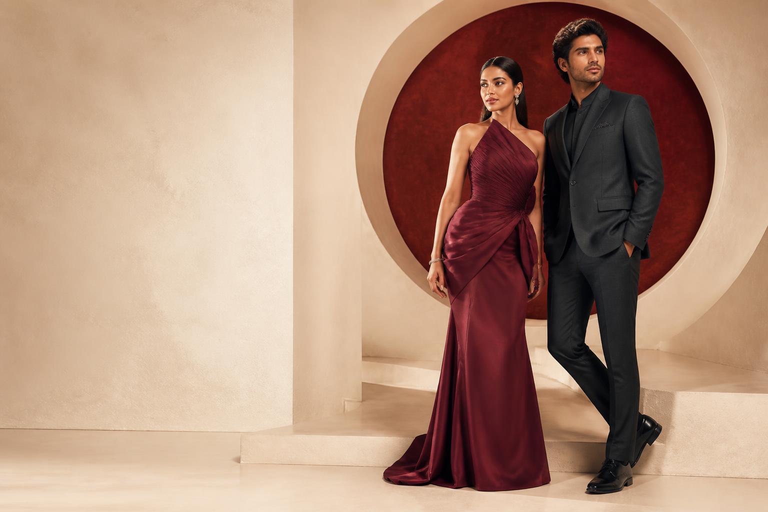 WELLORRA campaign featuring modern occasionwear